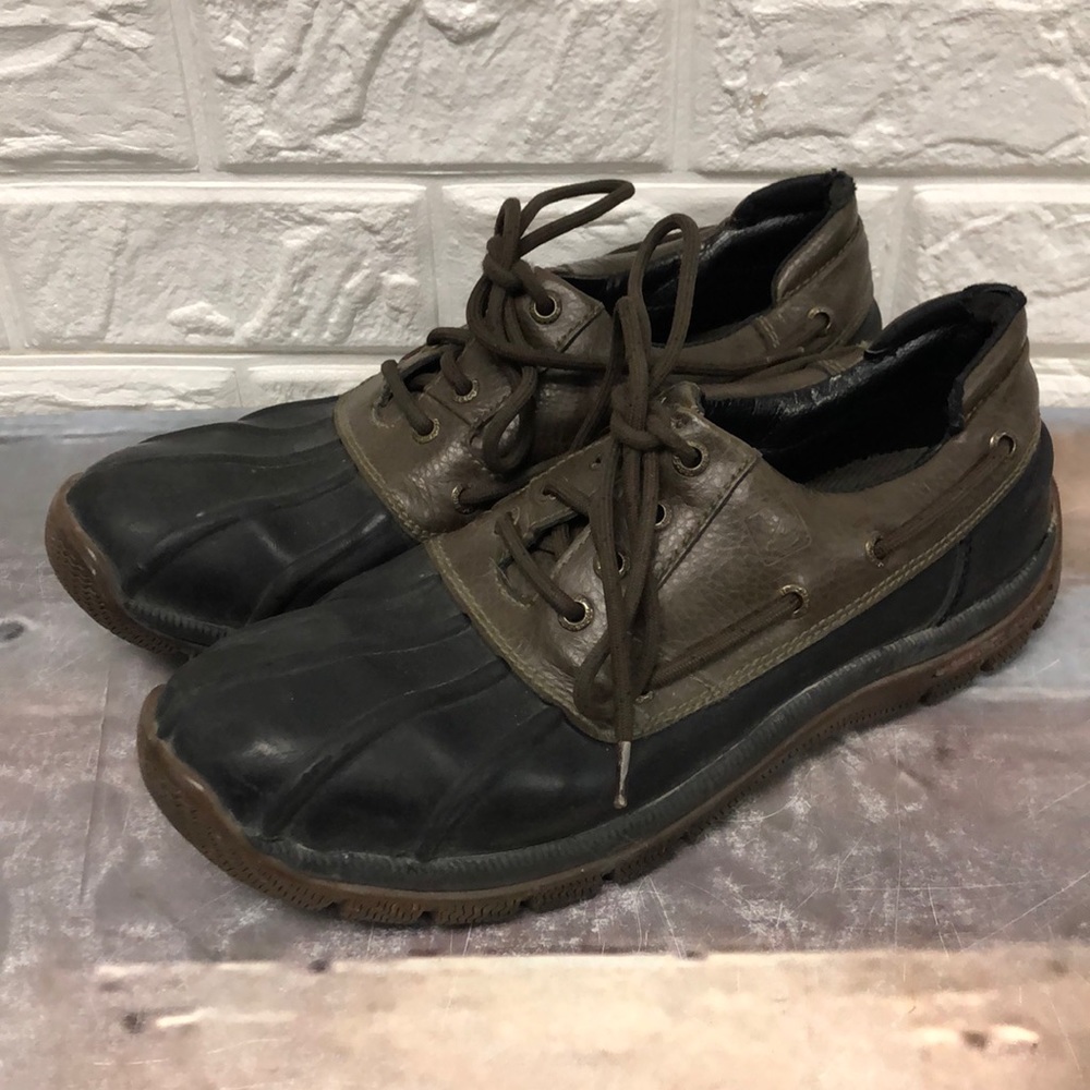SPERRY top-sides duck boat shoes men’s size‎ 10.5W wide width